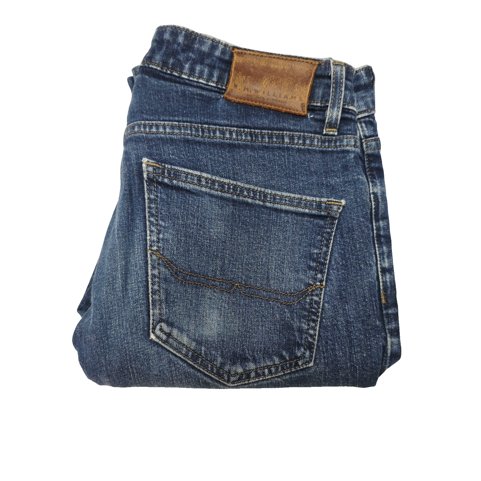 R.M. Williams Jeans Mens 32x32 Blue Straight Regular Stretch Denim TJ1173DXIW01