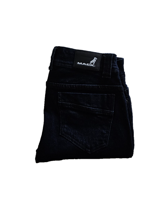 MACK Dark Cotton Stretch Ladies Jeans Size 8 - NEW WITH TAGS -