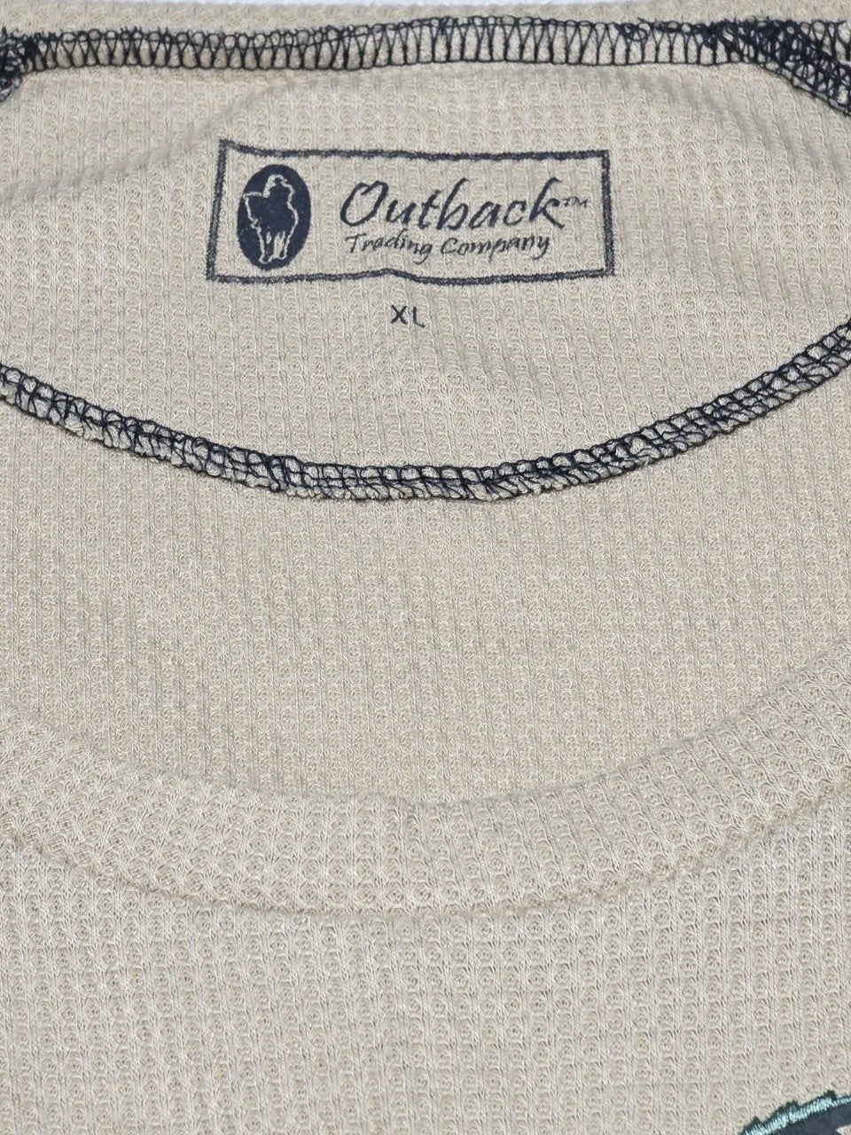 Outback Trading Co Long Sleeve Evelyn Tee Cowgirl Shirt Ladies Size XL
