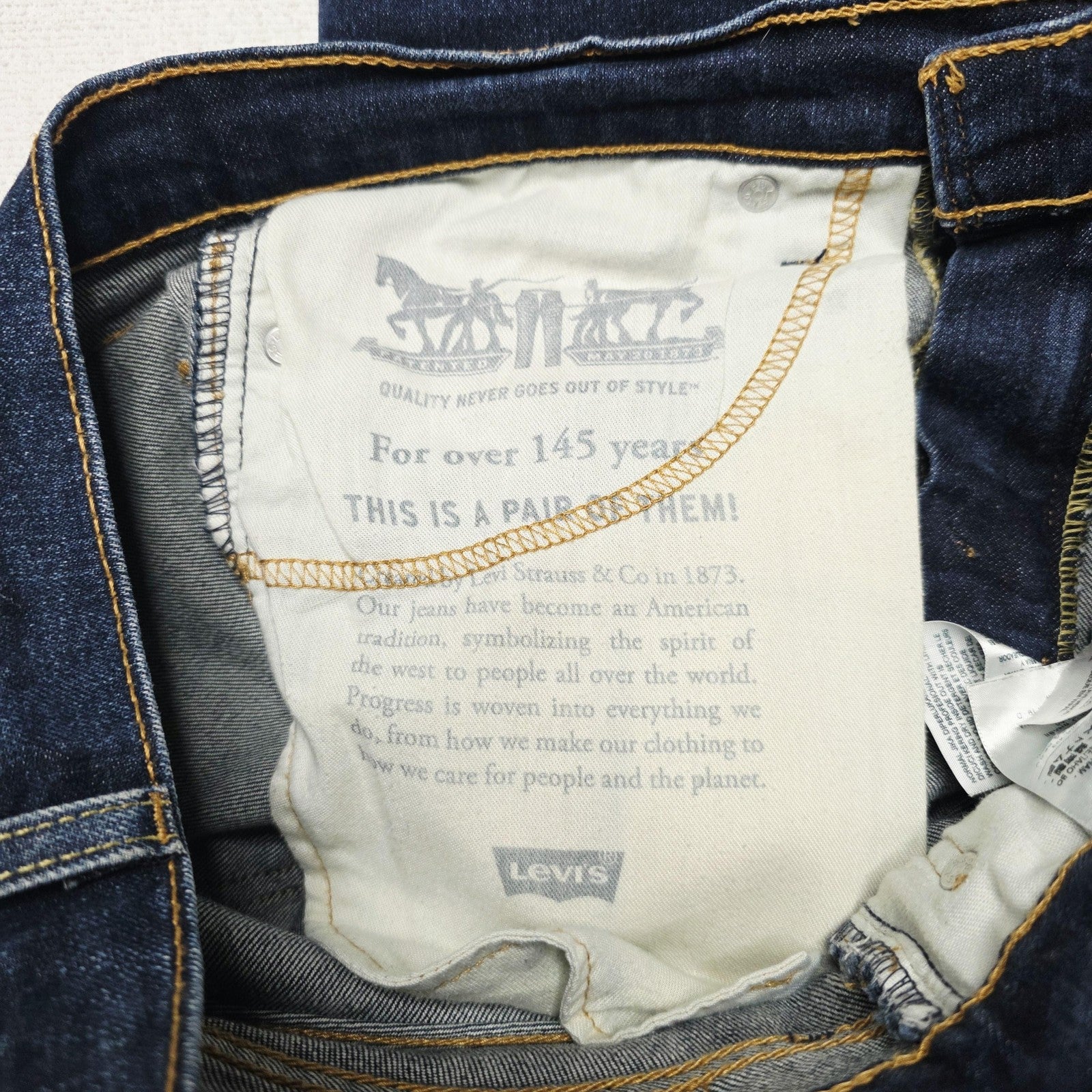 Levis 511 Jeans Mens 29x32 Blue Slim Tapered Denim Zip Fly Stretch Mid Wash