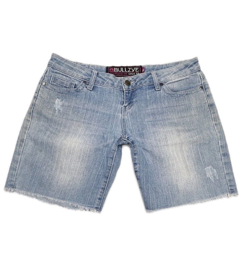 Bullzye Low Rise Denim Shorts Ladies Size 10