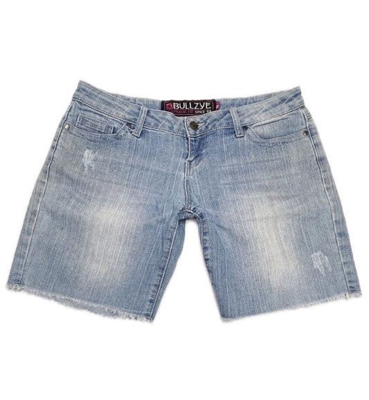 Bullzye Low Rise Denim Shorts Ladies Size 10