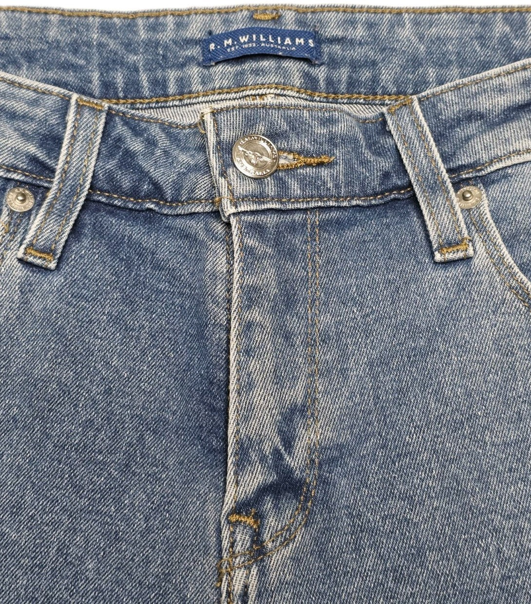 R.M. Williams Denim Shorts Ladies Size 10