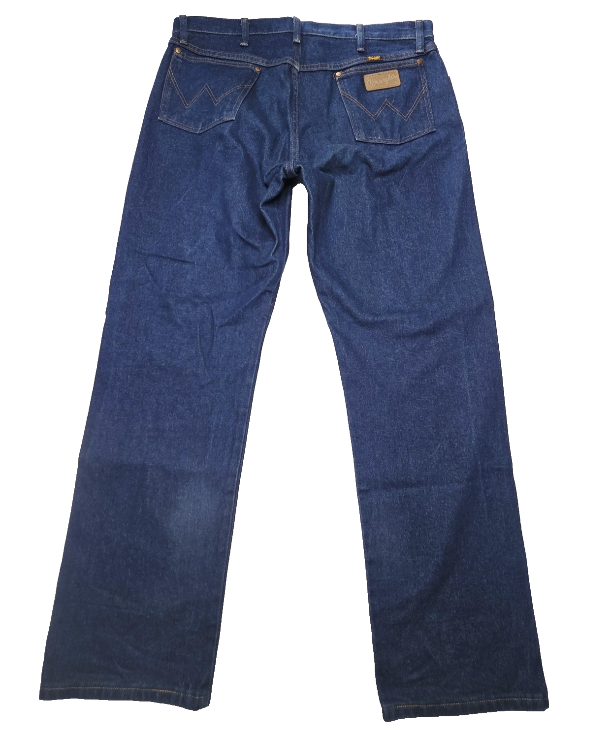 Wrangler Jeans Mens 38x32 Blue Straight Regular Cowboy Cut 1013MWZPW