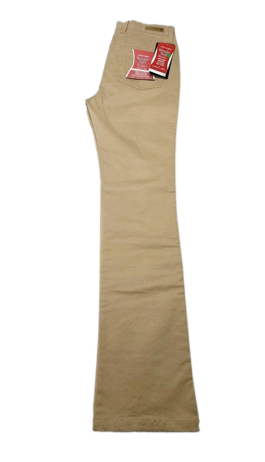 Thomas Cook Jeans Women's 11 Beige Wonder Jean Moleskin Bootcut Stretch NWT