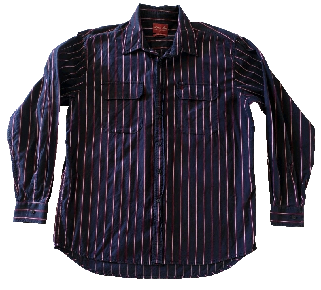 Thomas Cook Long Sleeve Shirts Mens Size L