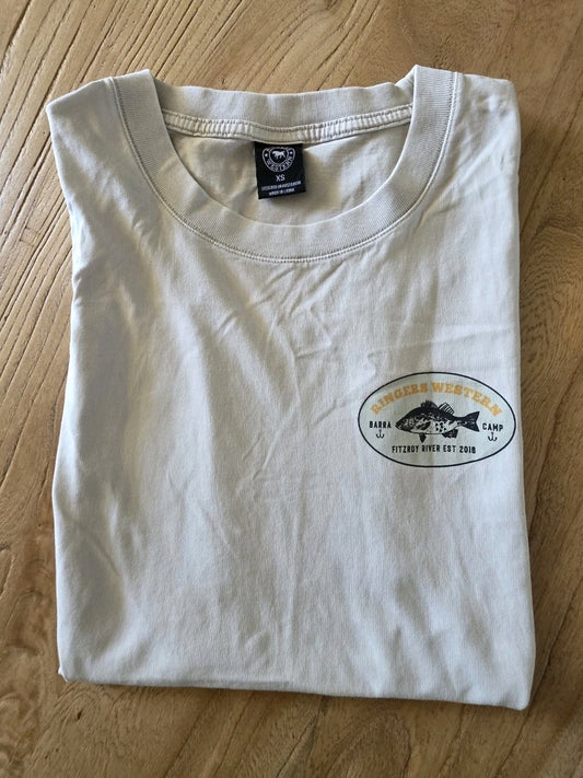 Ringers Western Barra Camp Fitzroy River Muscle Tank Mens Size XS