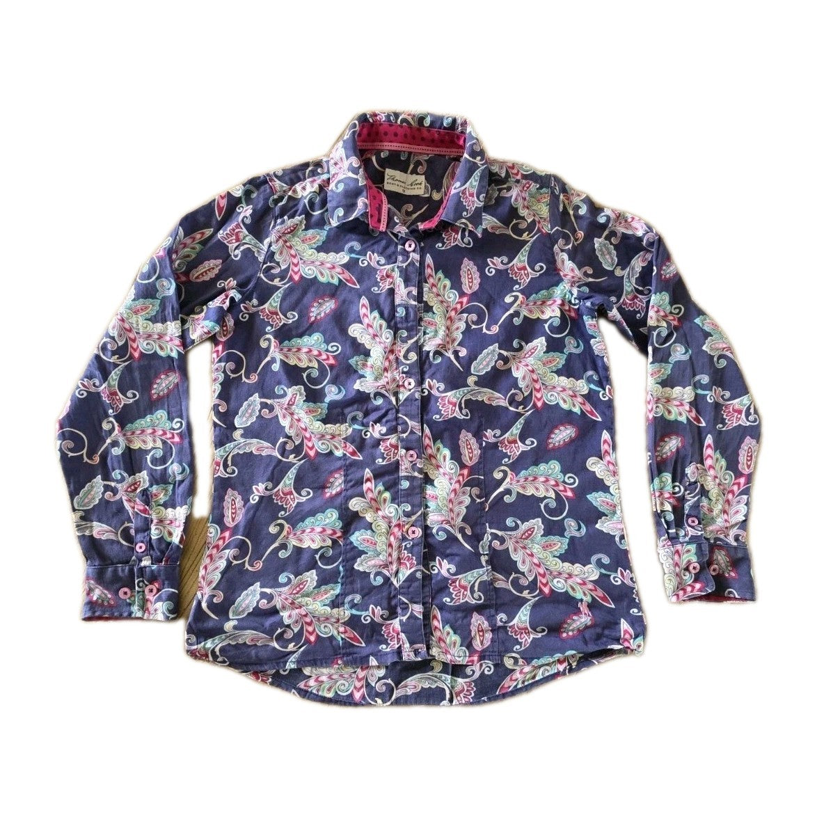 Thomas Cook Western Rodeo Long Sleeve Shirt Girls Size 12