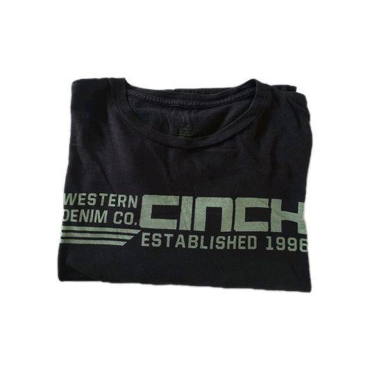 Cinch Logo T-Shirt Mens Size XL