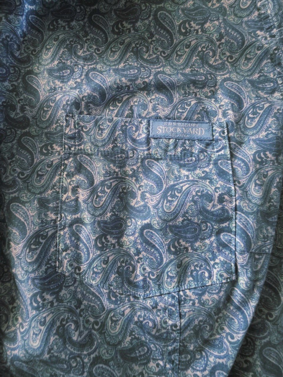 R.M Williams Stockyard Regular Fit Short Sleeve Ladies Western Shirt Size 16