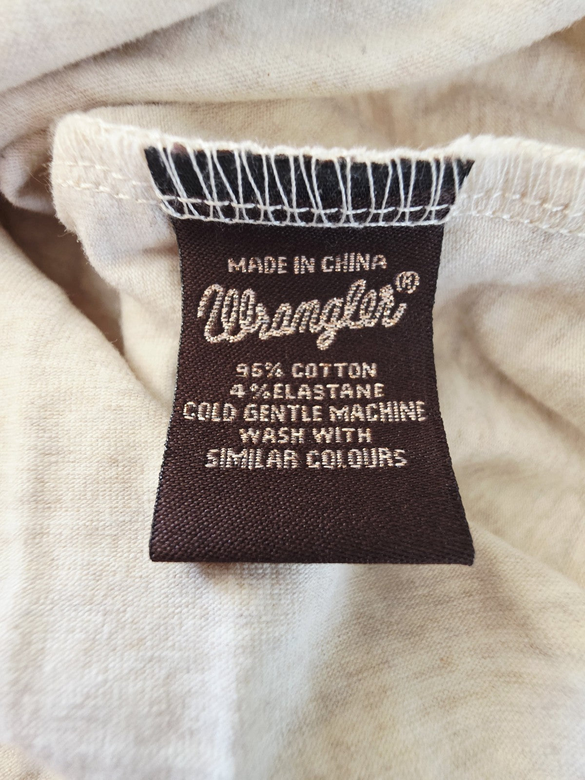 Wrangler Tank Singlet Shirt Ladies Size 8