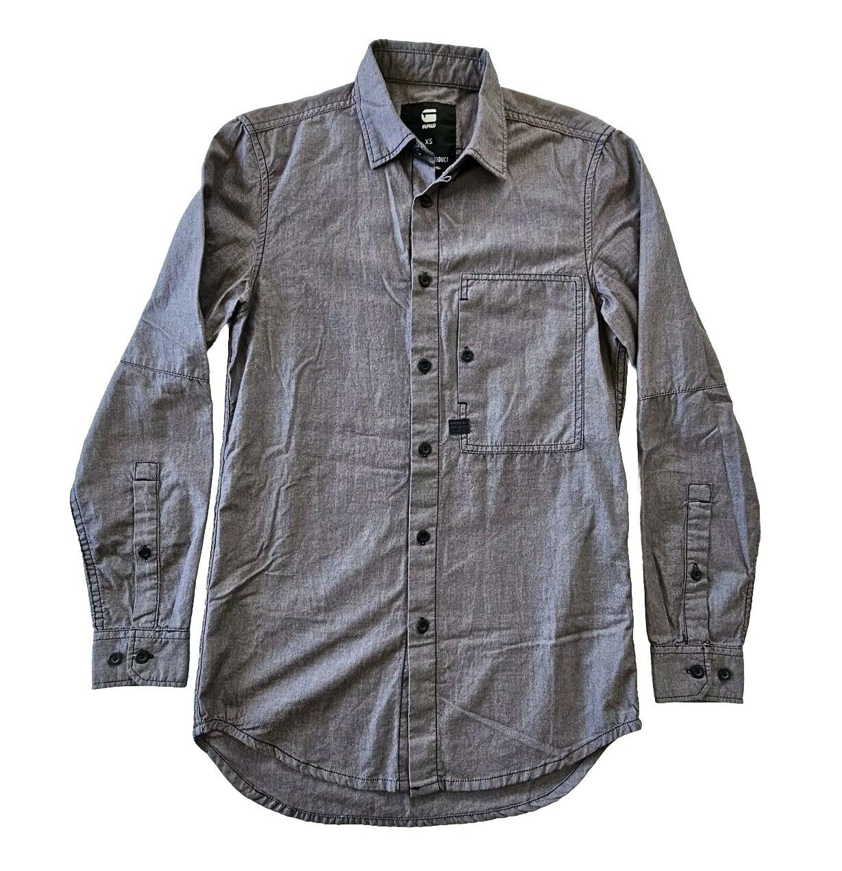 G-Star Stalt Long Sleeve Shirt Men's Size XS