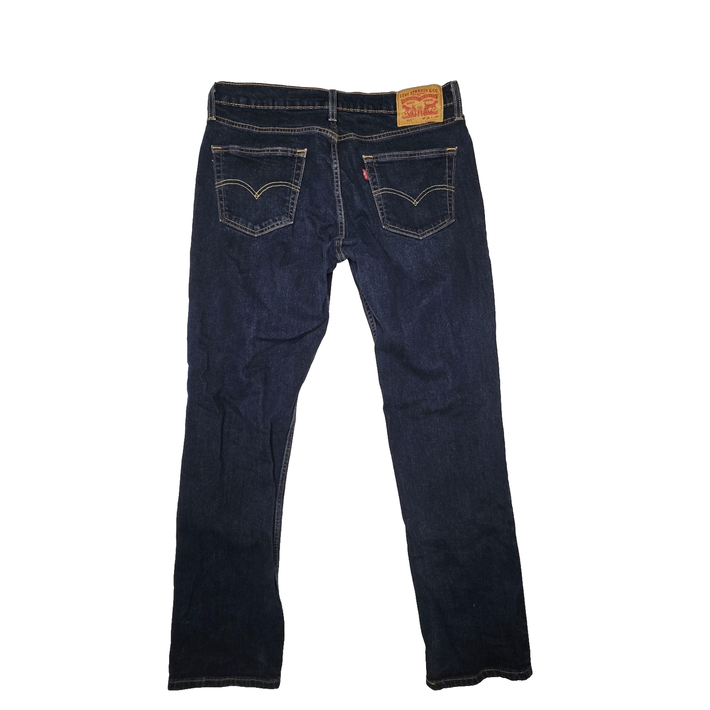 Levi's 511 Jeans Men's 34x30 Blue Slim Tapered Denim Zip Fly Dark Wash Casual