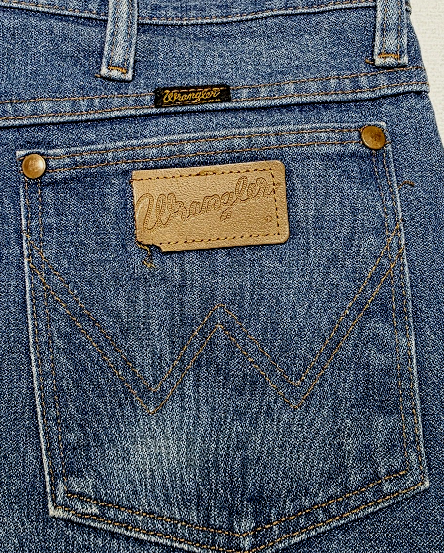 Wrangler Jeans Mens 36x33 Blue Straight 936PWD Cotton Denim Pockets Regular Fit