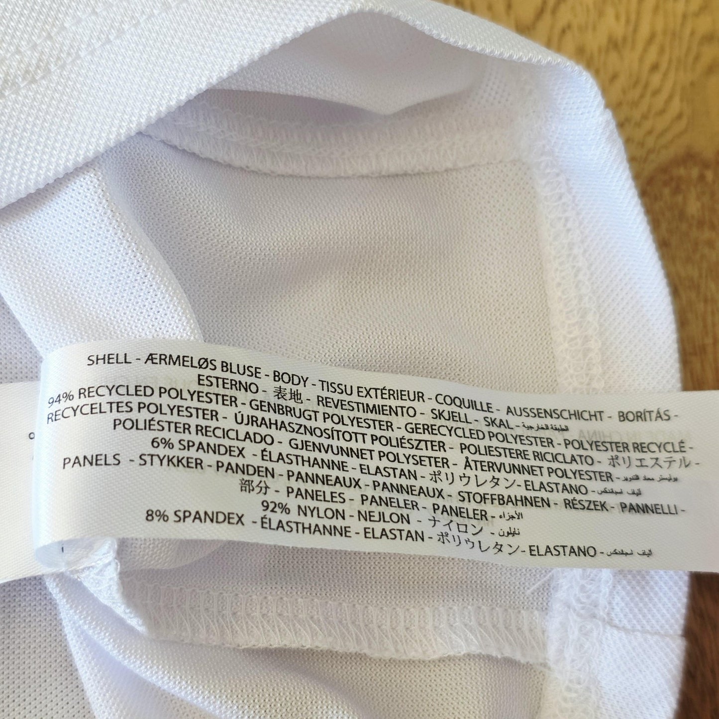 Ariat Polo Girls 12 White Short Sleeve Aptos Vent SS Snap Show Shirt Riding Top