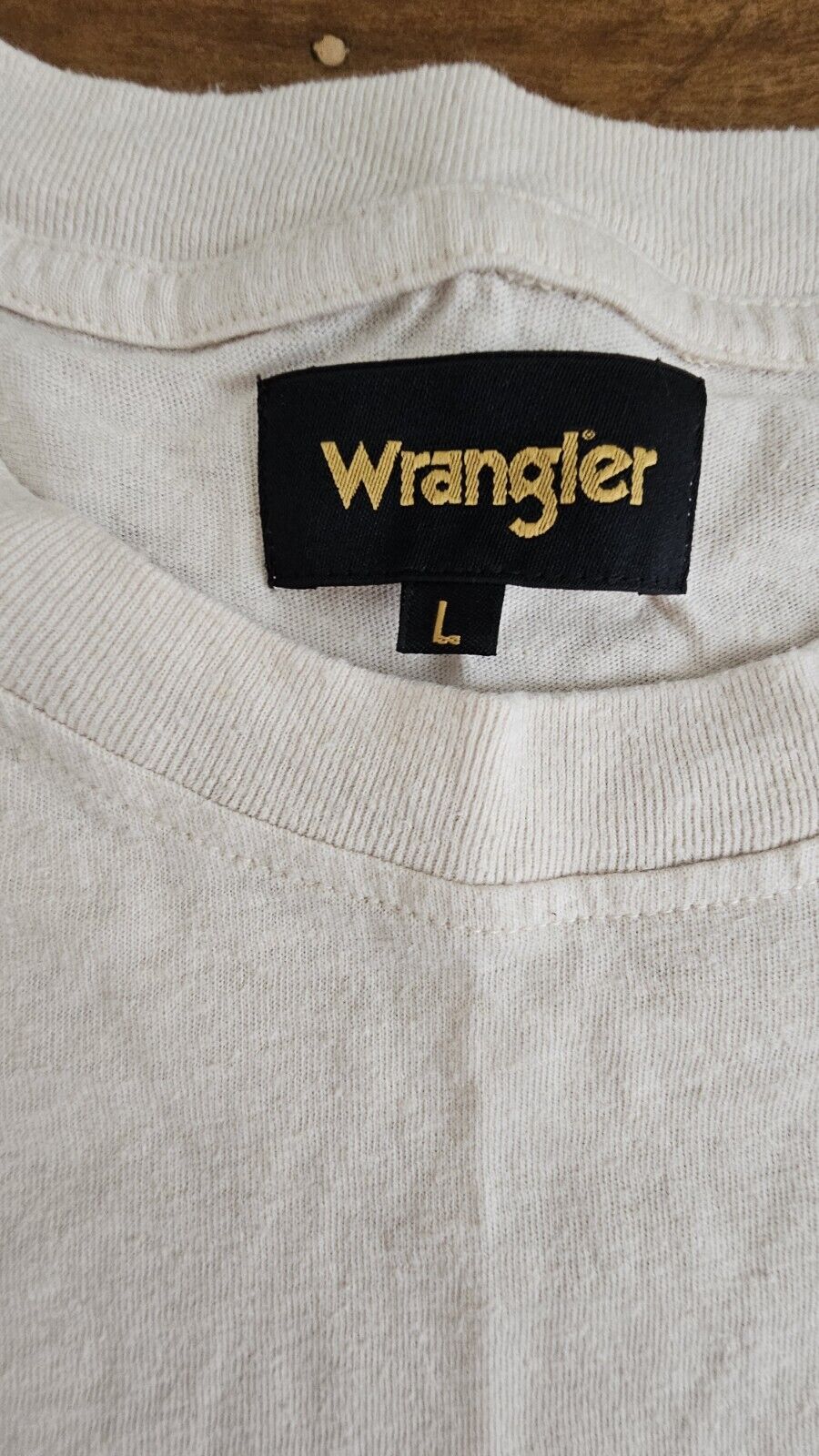 Wrangler Western Hemp T-Shirt Men's Size L