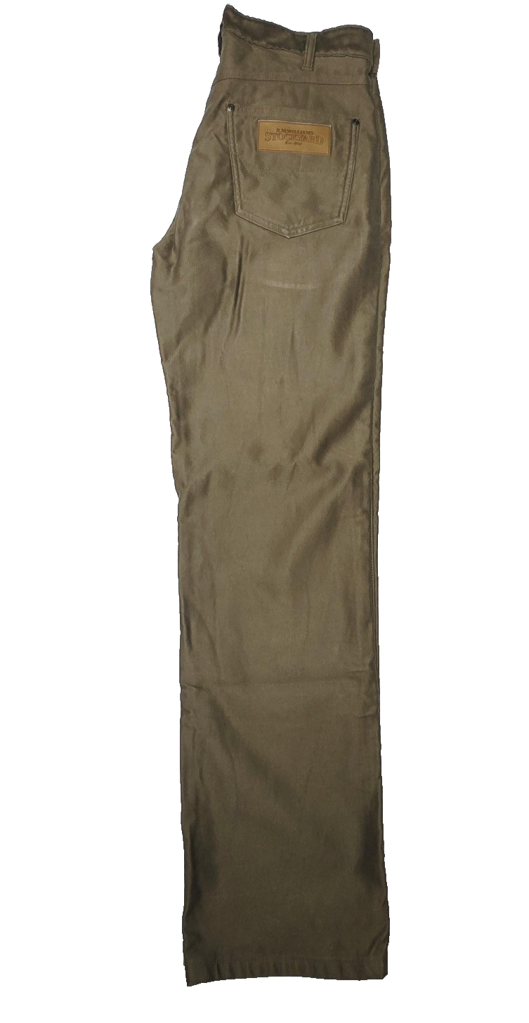 R.M. Williams Stockyard Jeans Men's 32 x 32 Brown Straight Regular Cotton