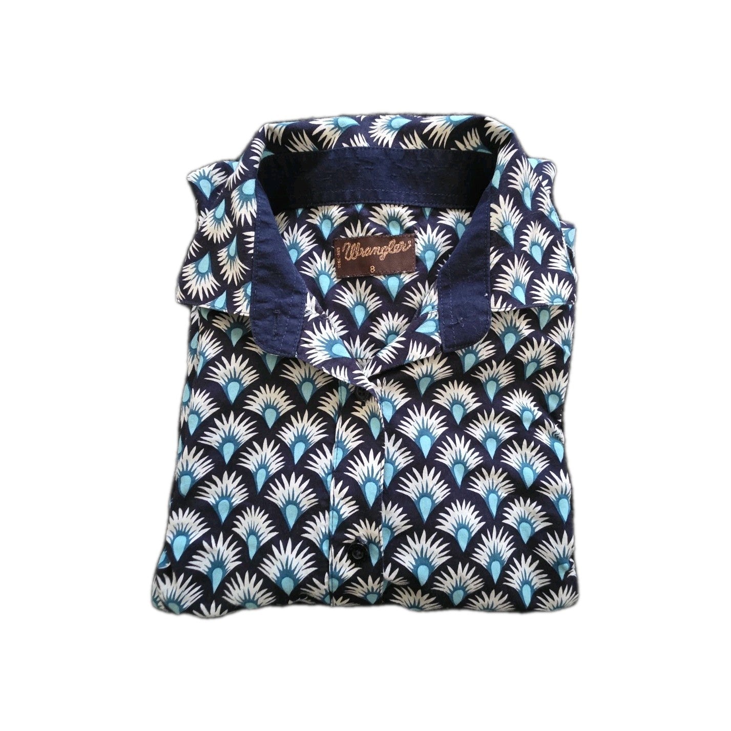 Wrangler Western Arena Long Sleeve Shirt ladies Size 8