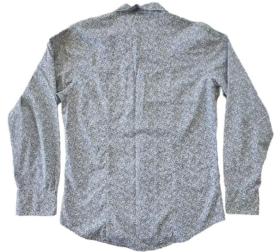 Wrangler Western Retro Campdraft Long Sleeve Dress Shirt Men's Size Large