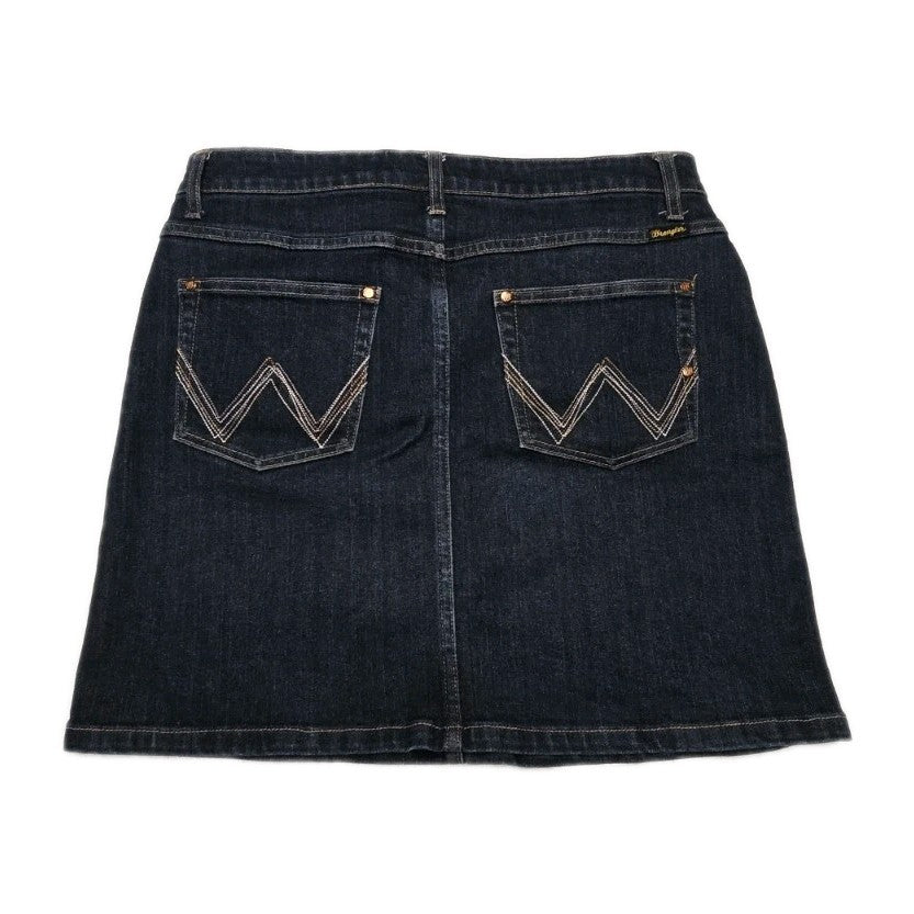 Wrangler Mini Soft Denim Skirt Ladies Size 7