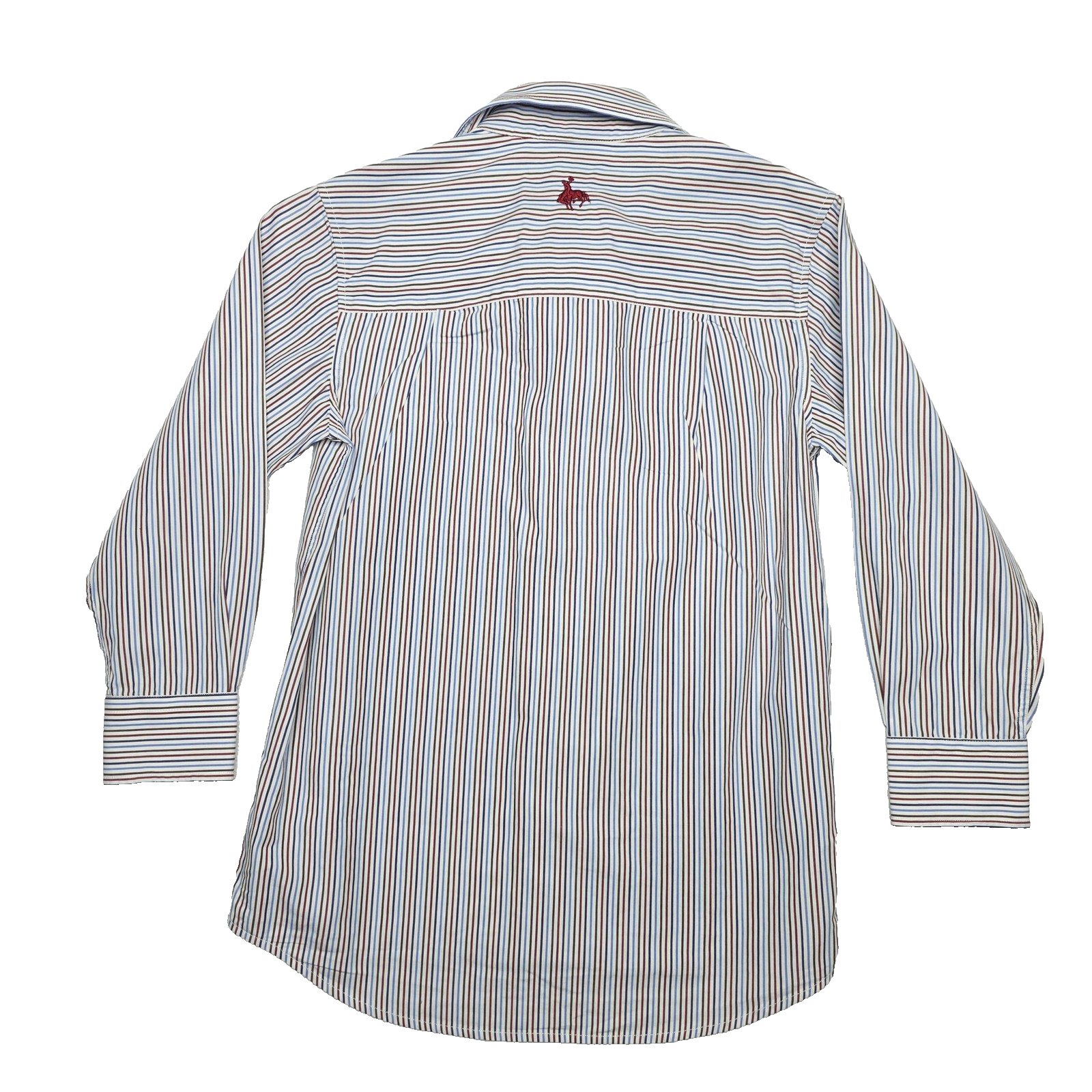 R.M. Williams Shirt Boys 6 Multicoloured Striped Long Sleeve Button Up Cotton