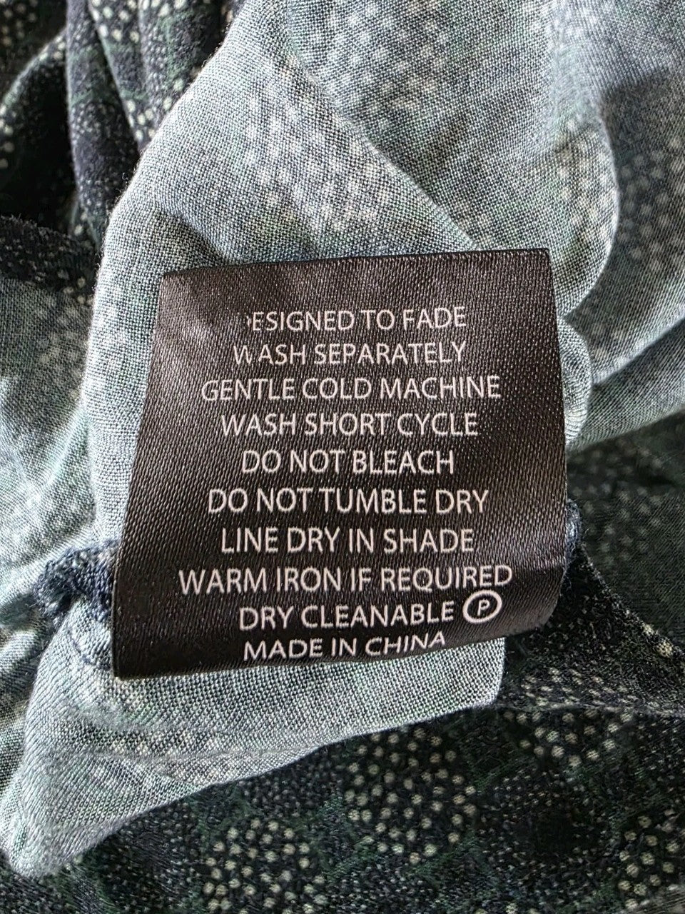 LEE Mens Short Sleeve Shirt Size M.