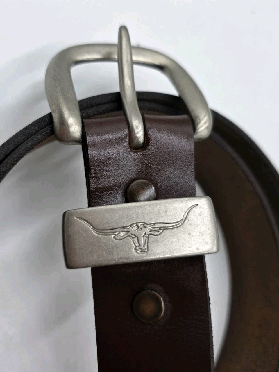 R.M. Williams Brown leather Belt Mens Size 38"