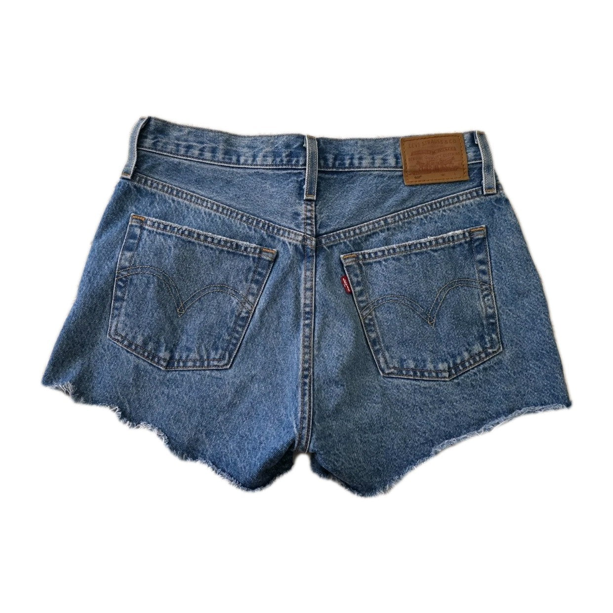 Levi's 501 Cheeky Ladies Shorts Size 28