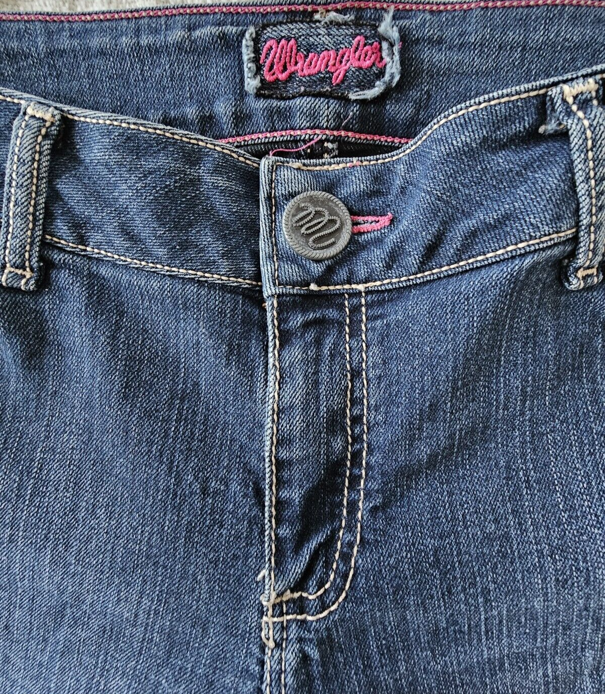 Wrangler Mid Rise Carolina Breakaway Boot Cut Jeans Ladies Size 11/12 x 36