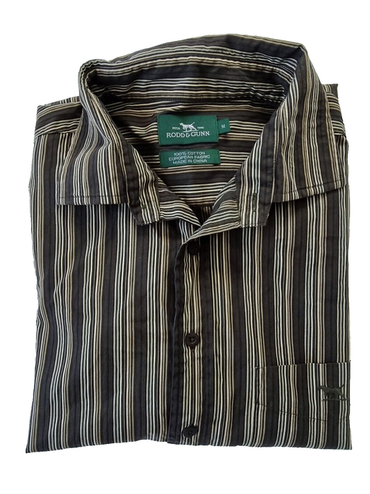 Rodd & Gunn Striped Men's Long Sleeve Shirt Size M