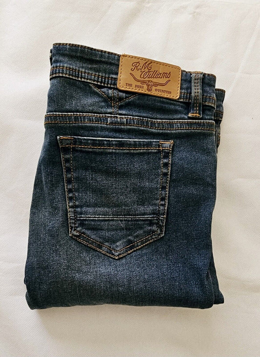 R.M. Williams Low-Rise Slim Fit Denim Jeans Ladies Size 10R