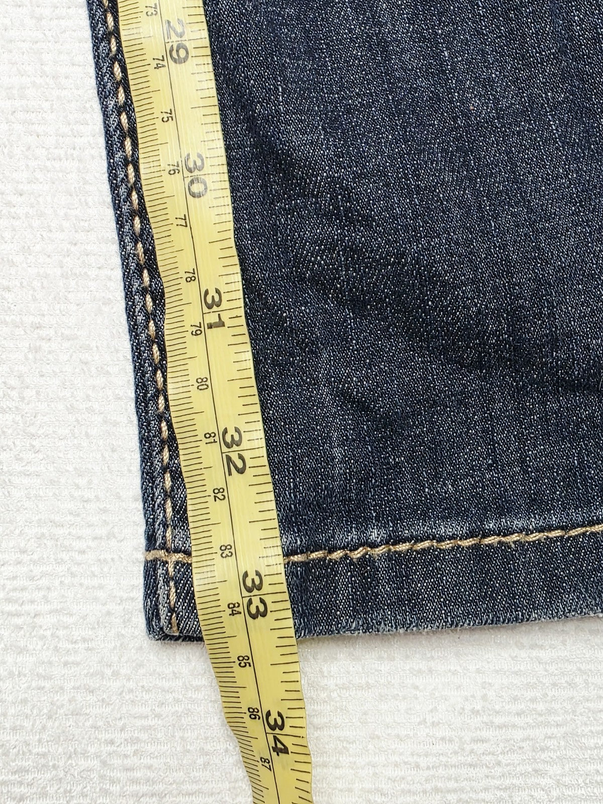 Ariat R.E.A.L. Perfect Rise Boot Jeans Woman's 24 Plus Blue Stretch 44x33