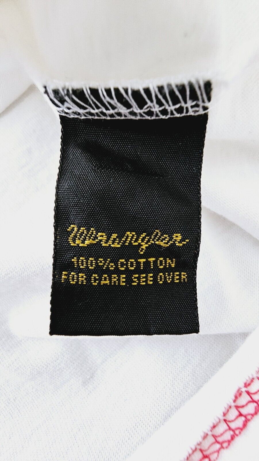 Wrangler Retro 3D Logo Crop Shirt Ladies Size Small