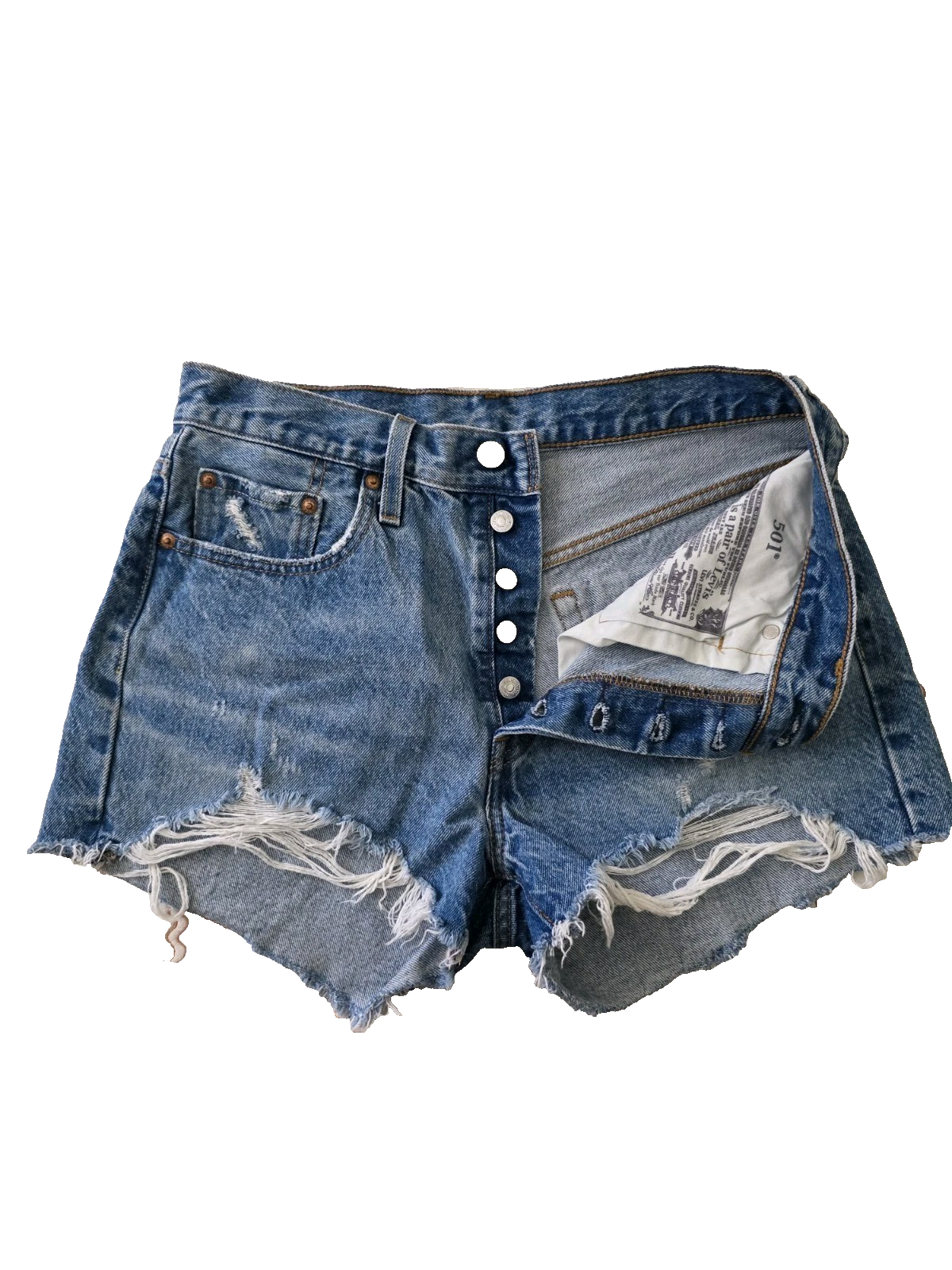Levi's 501 Cheeky Ladies Shorts Size 28