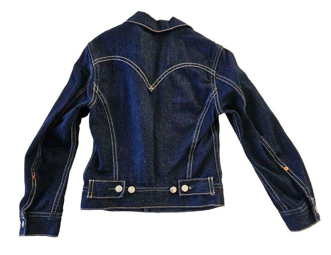 Levi 70921 Trucker Style Slim Fit Ladies Denim Jacket Size M