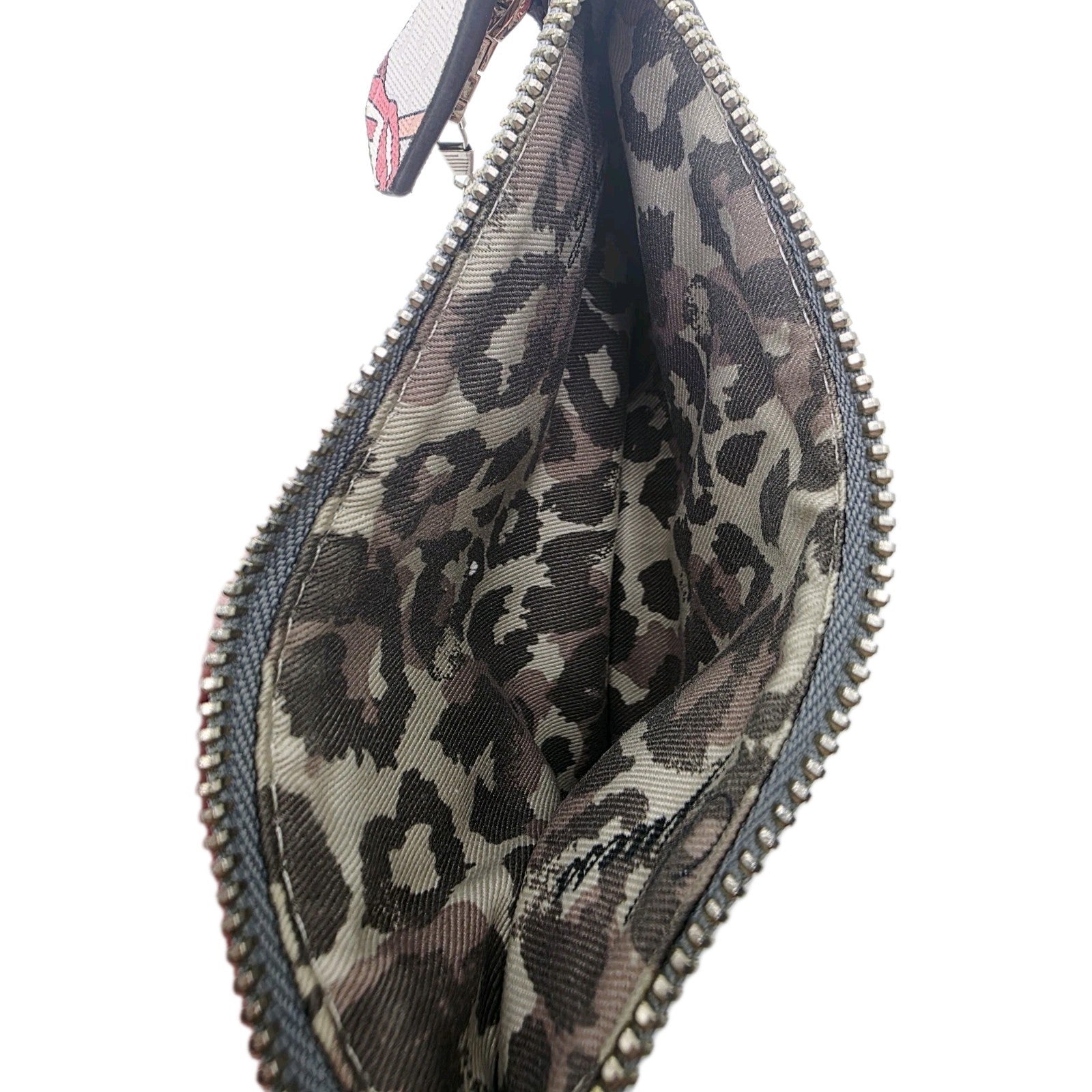 GUESS Logo Crossbody Clutch Pouch Zip Bag