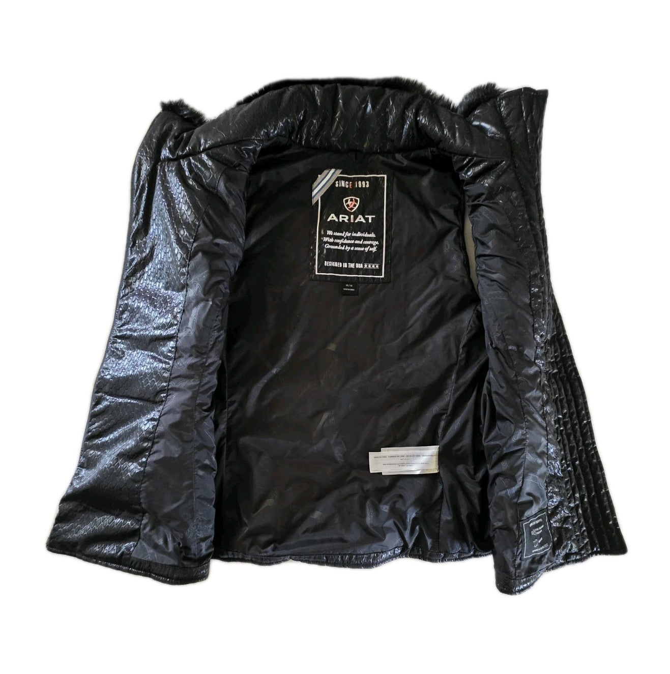 Ariat Puffer Vest Ladies Size M