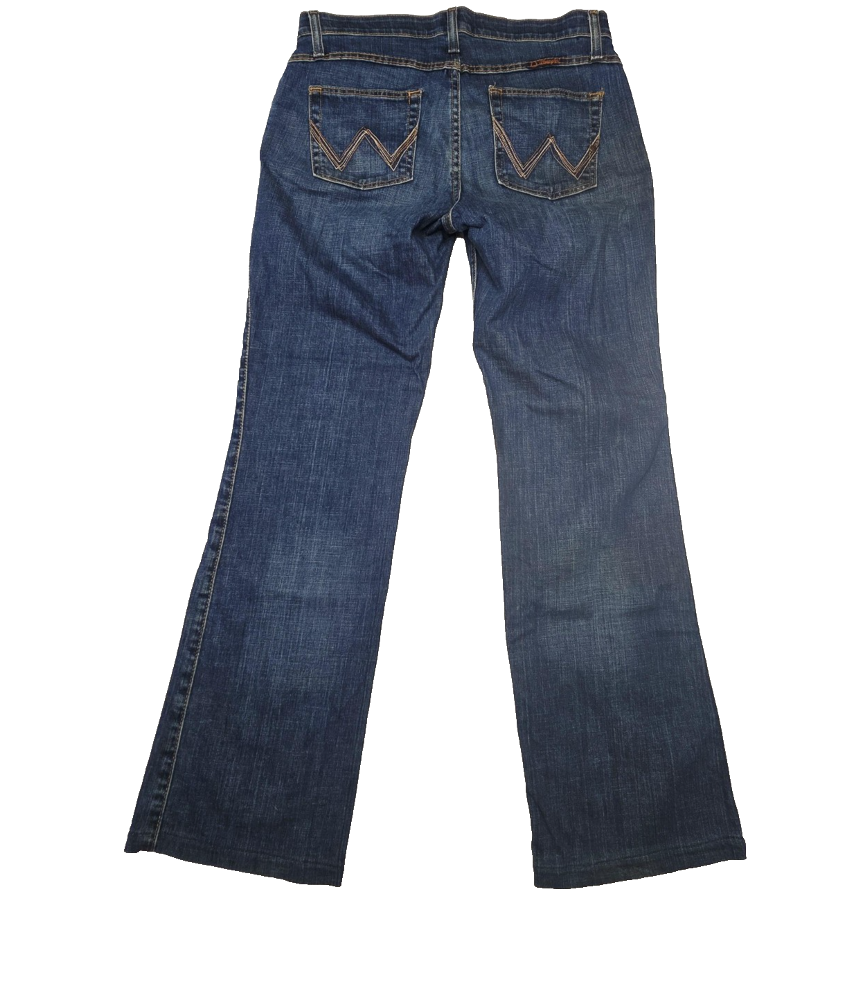 Wrangler Jeans  5/6 X 29 Blue Medium Wash Bootcut Stretch Denim Pockets