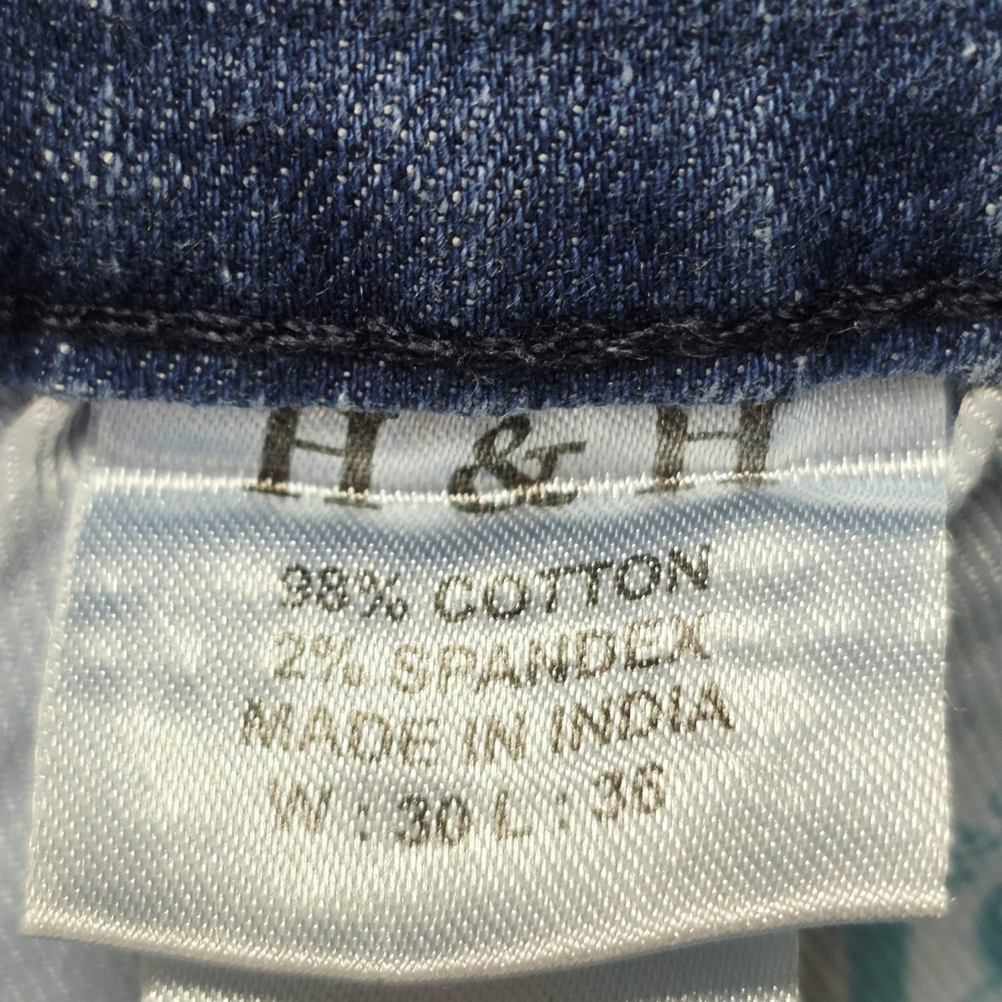 Hitchley & Harrow "Louisiana" Jeans Trouser Women's 30x36 Stretch Denim NWT