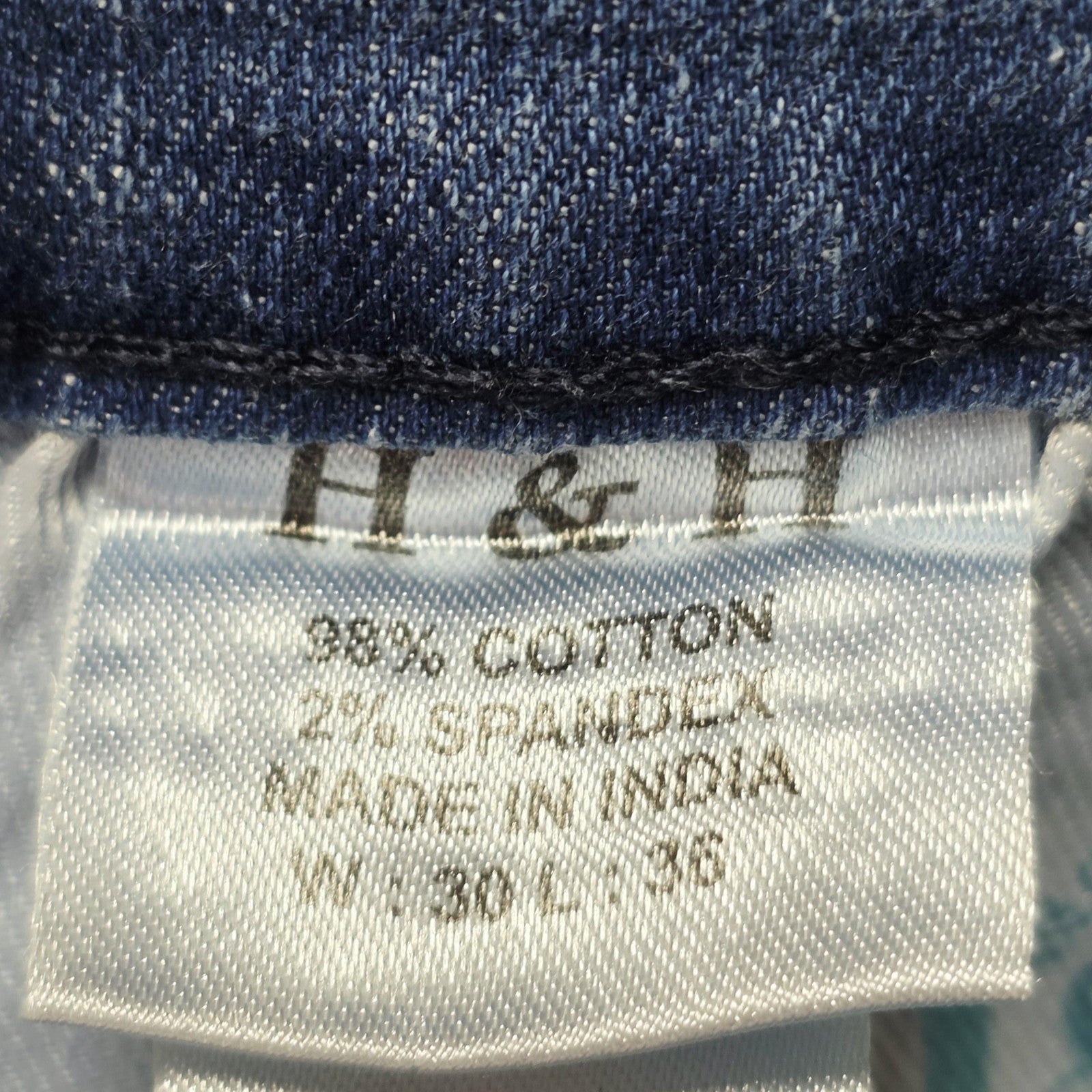 Hitchley & Harrow "Louisiana" Jeans Trouser Women's 30x36 Stretch Denim NWT