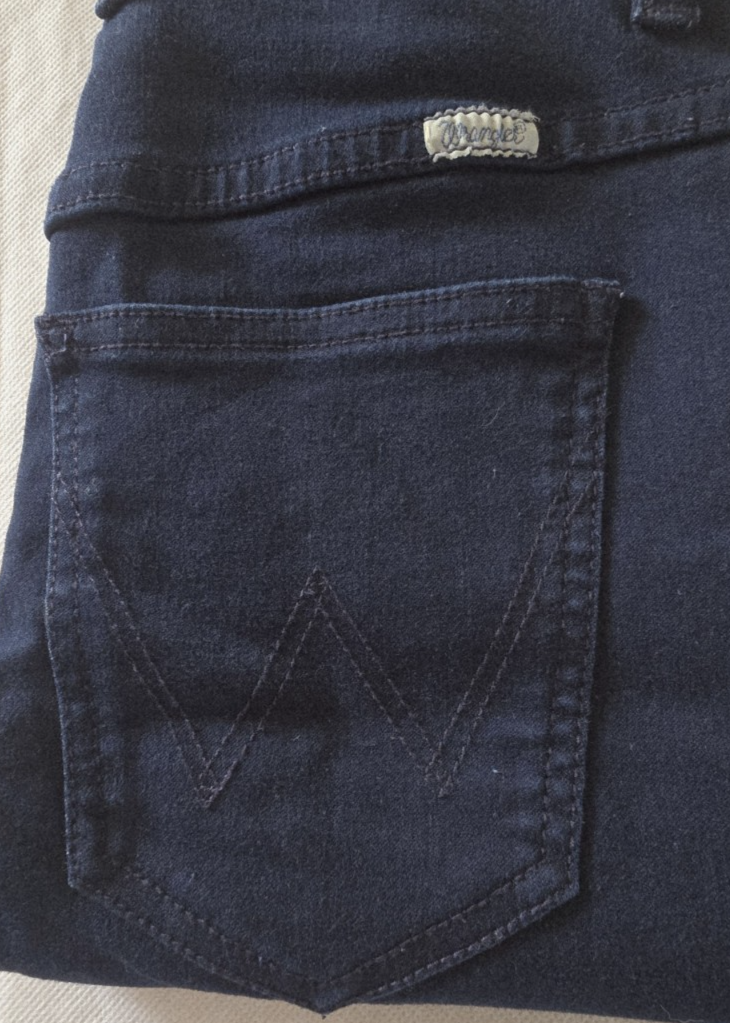 Wrangler Hi Mini Soft Denim Skirt Ladies Size 8