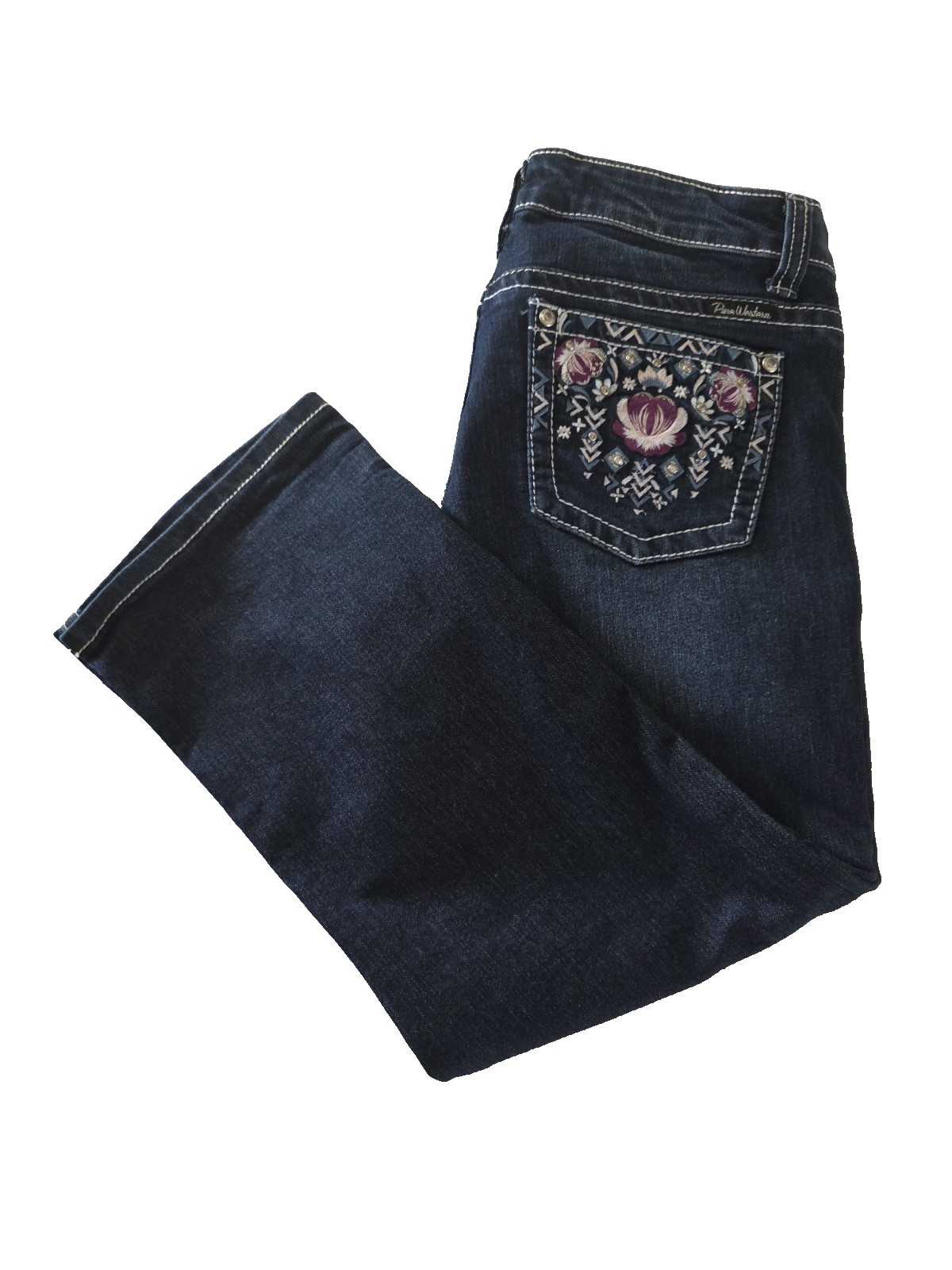 Pure Western Womens Capri Jeans Ladies Size 10