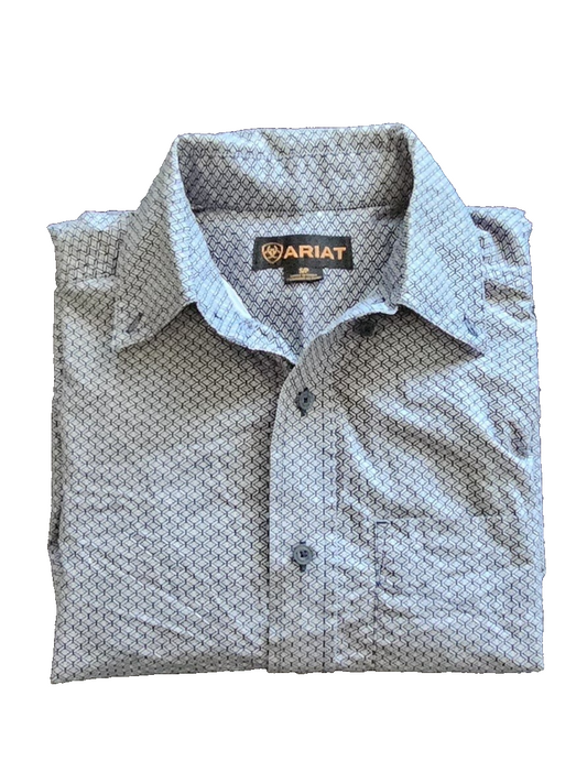 Ariat Rodeo Western Long Sleeve Men's Shirt Size S