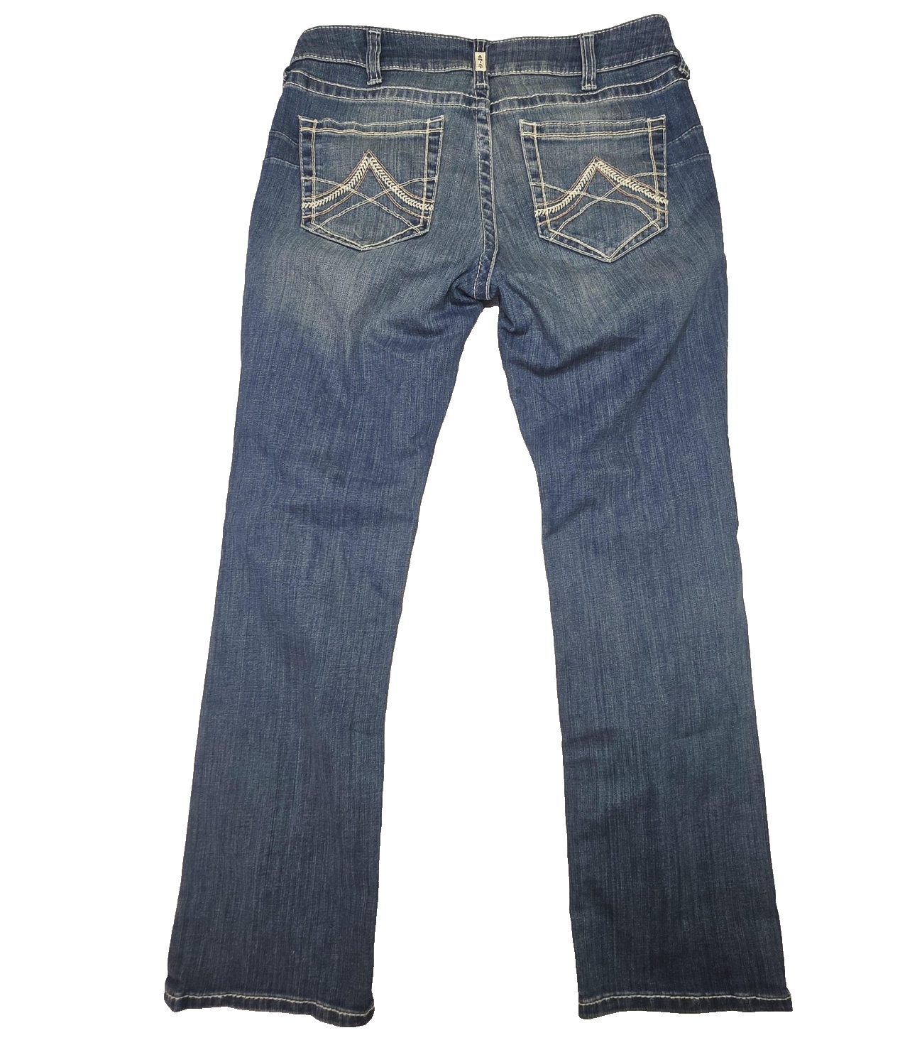 Ariat Jeans Women's 31S Blue R.E.A.L. Straight Icon Rainstorm Denim 10017217