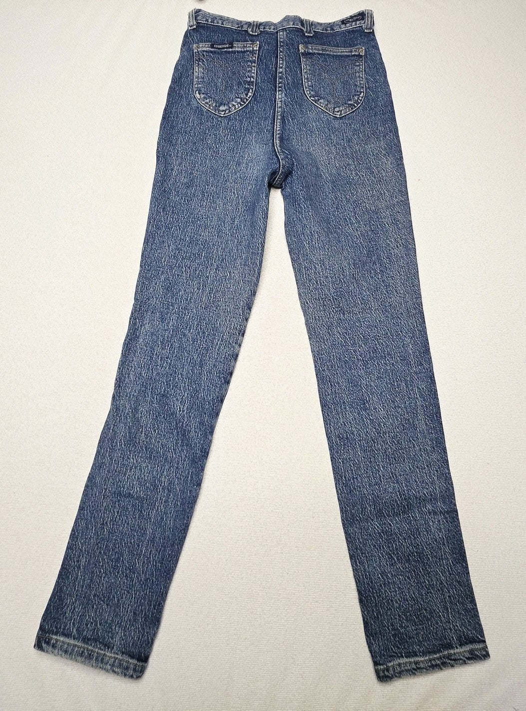Faberge Jeans Women's 14 Blue High Rise Tapered Denim Vintage