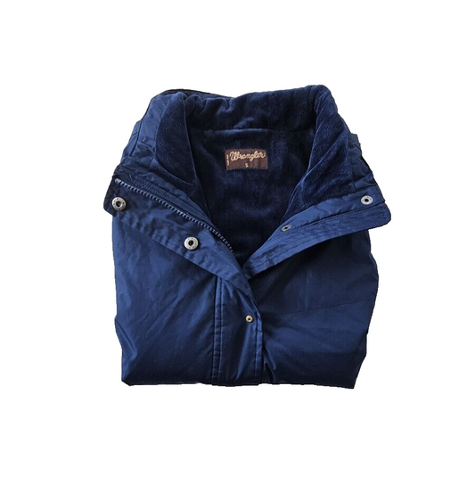 Wrangler Navy Puffer Vest Ladies Size S