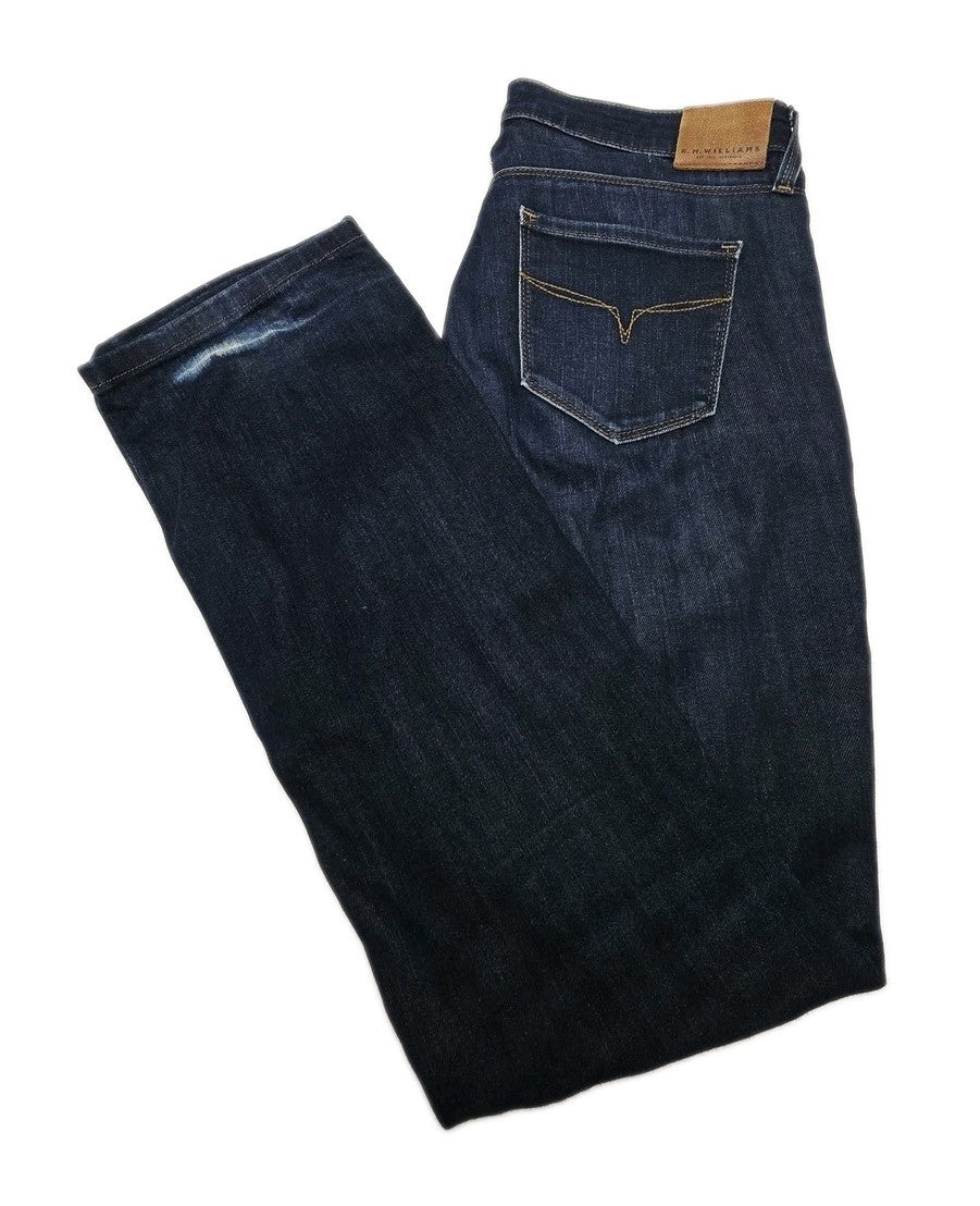 R.M. Williams Jeans Women's 30 Blue Denim Straight Leg Stretch 30x32 Regular