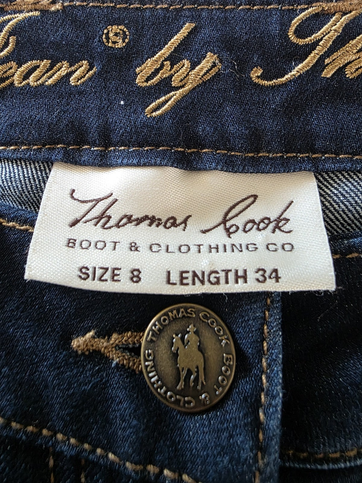 Thomas Cook Wonder Jeans Tapered Leg Ladies Size 8