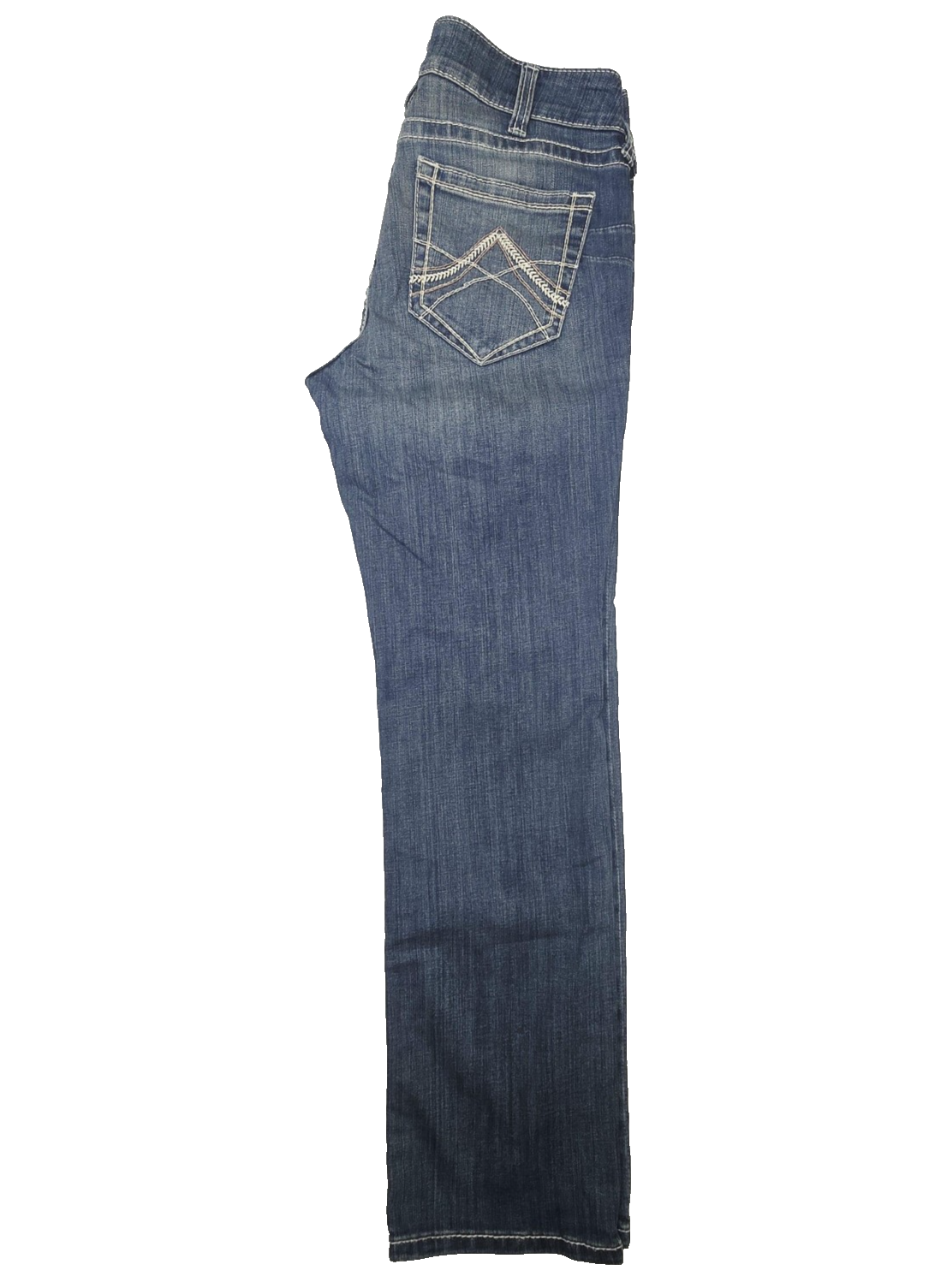 Ariat Jeans Women's 31S Blue R.E.A.L. Straight Icon Rainstorm Denim 10017217
