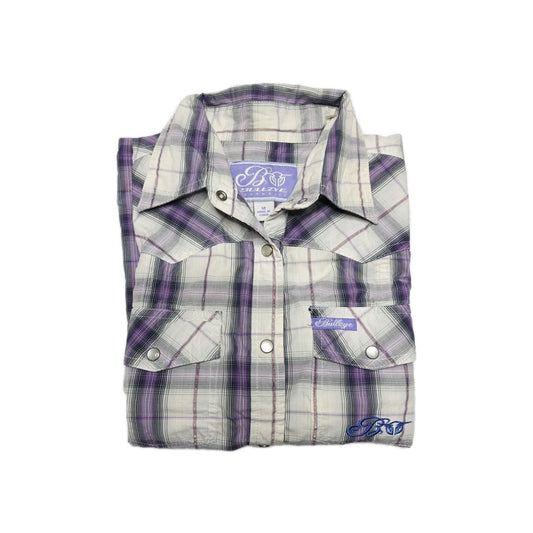 Bullzye Rodeo Short Sleeve Shirt Ladies Size 14
